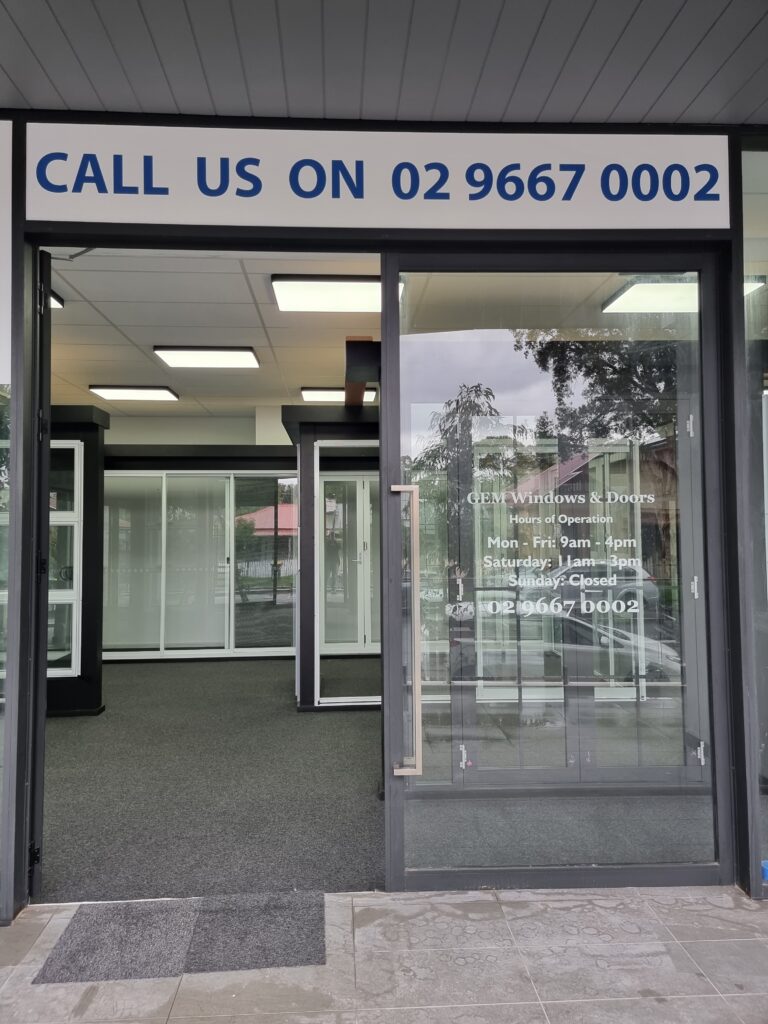 Mascot Showroom – Aluminium Windows & Doors – Photos 14